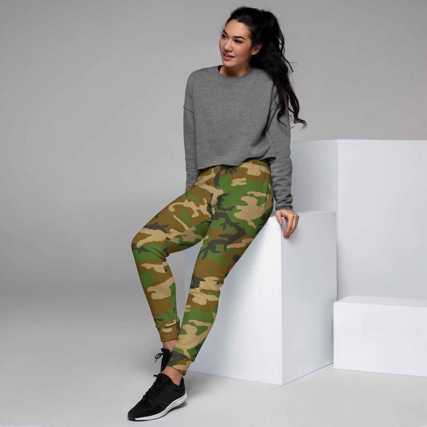 M81 Woodland Camo Women's Joggers