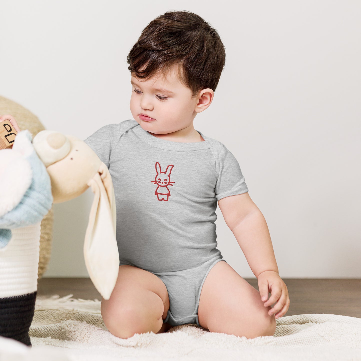 Bunny Baby Short Sleeve One Piece