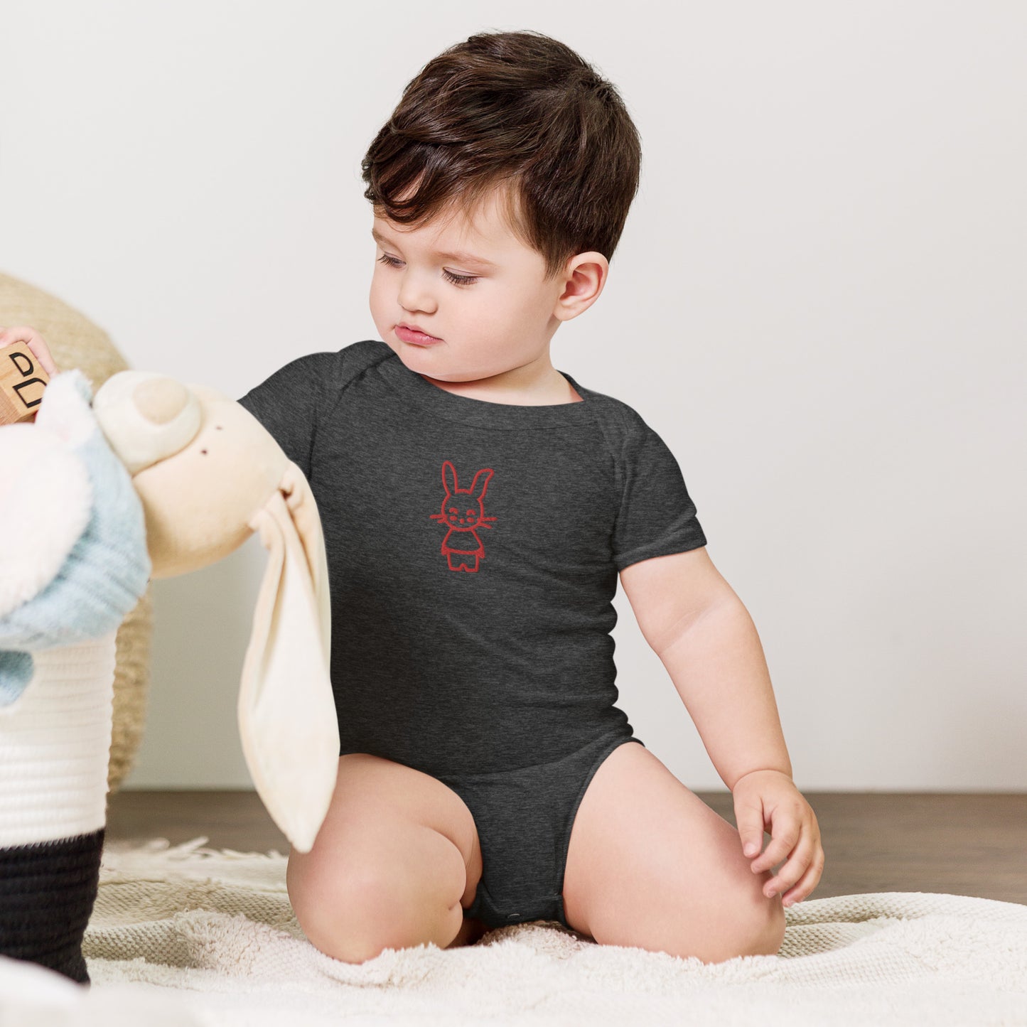Bunny Baby Short Sleeve One Piece