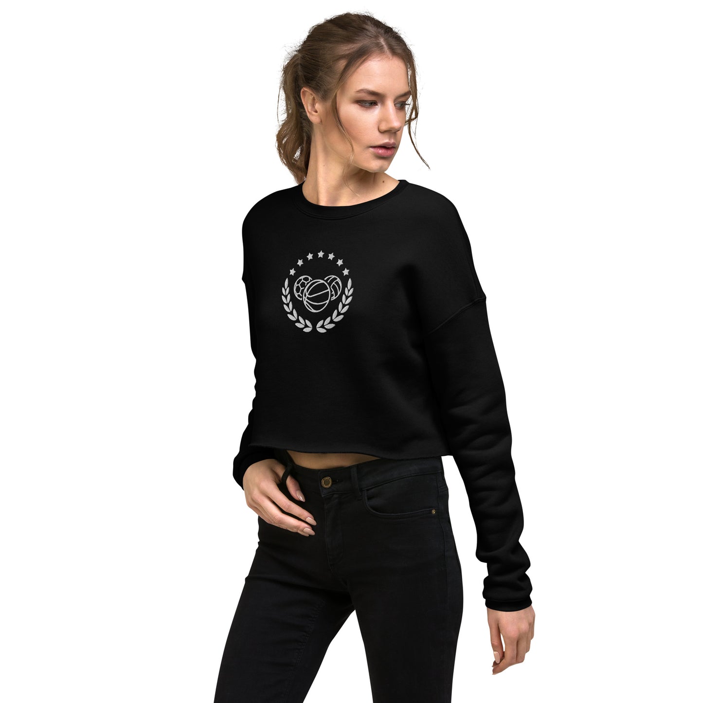 Sports Women's Crop Sweatshirt