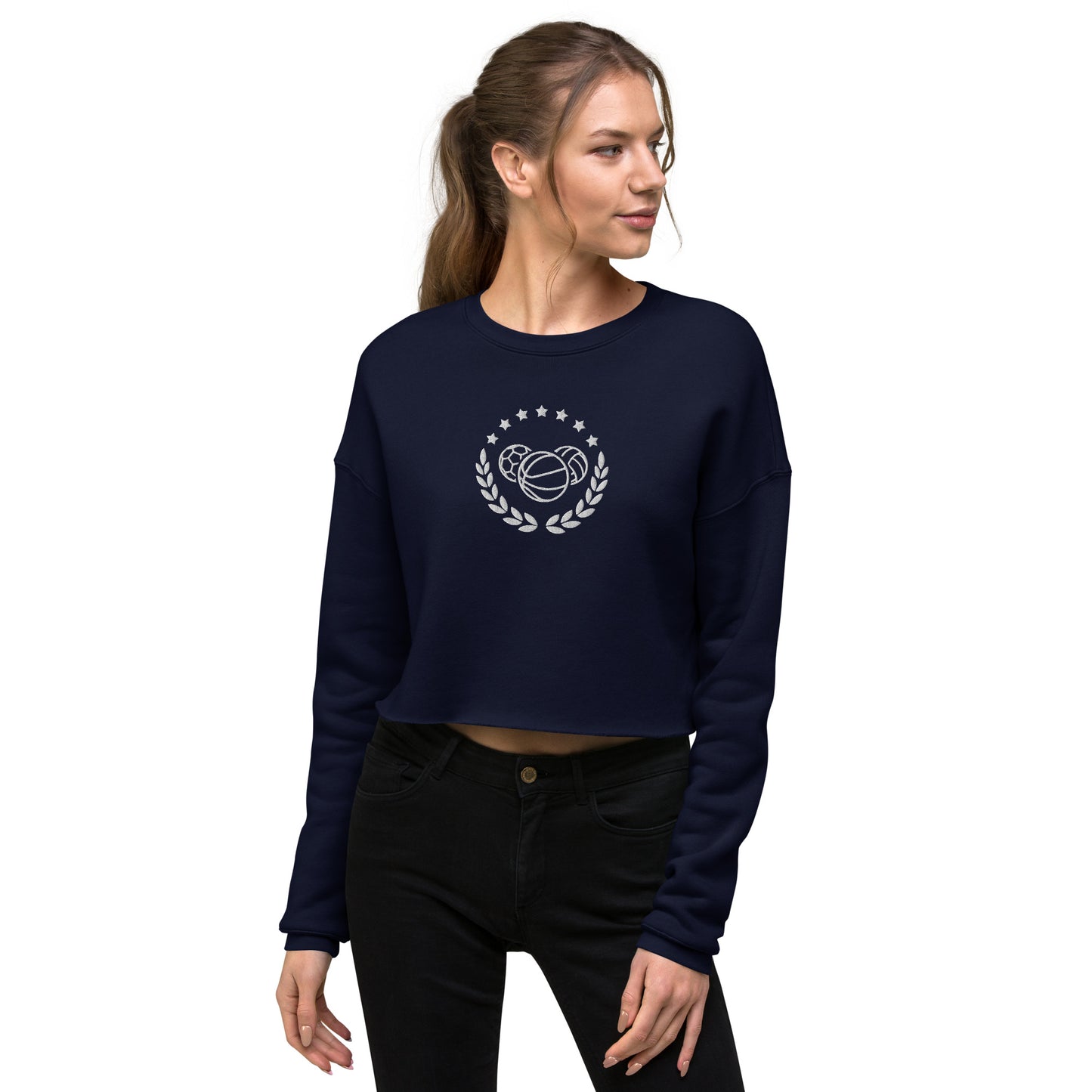 Sports Women's Crop Sweatshirt