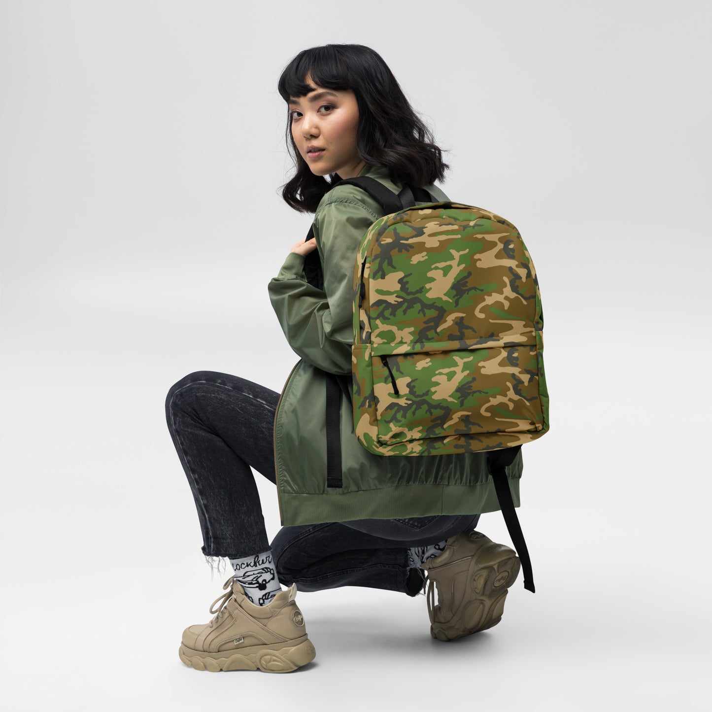 M81 Woodland Camo Backpack