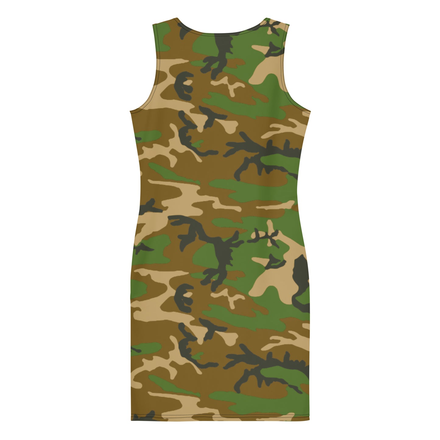 M81 Woodland Camo Bodycon Dress