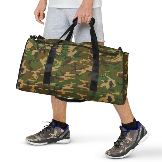 M81 Woodland Camo Duffle Bag