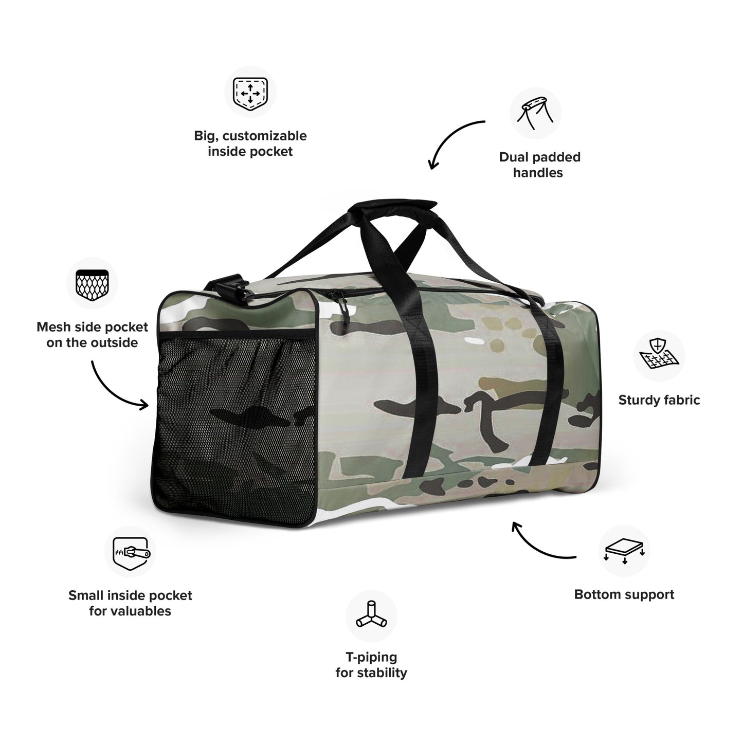 Desert Camo Duffle Bag