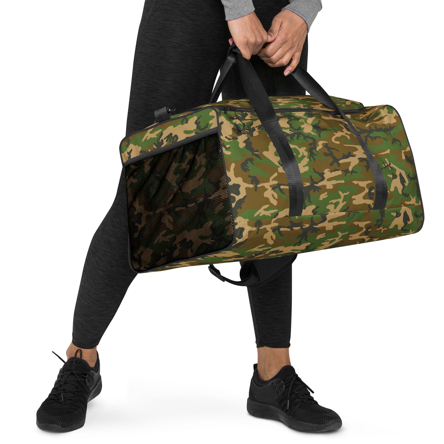 M81 Woodland Camo Duffle Bag