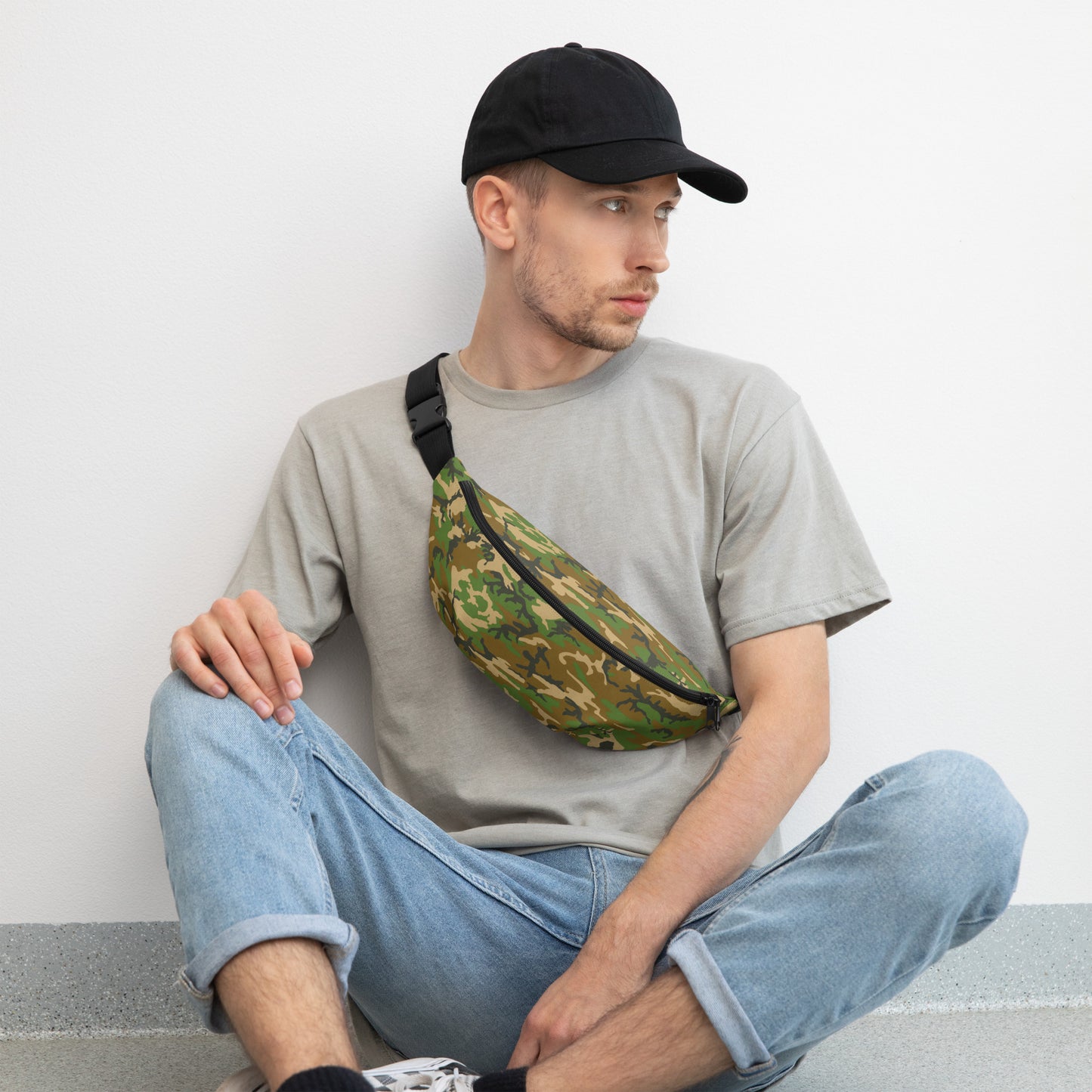 M81 Woodland Camo Fanny Pack