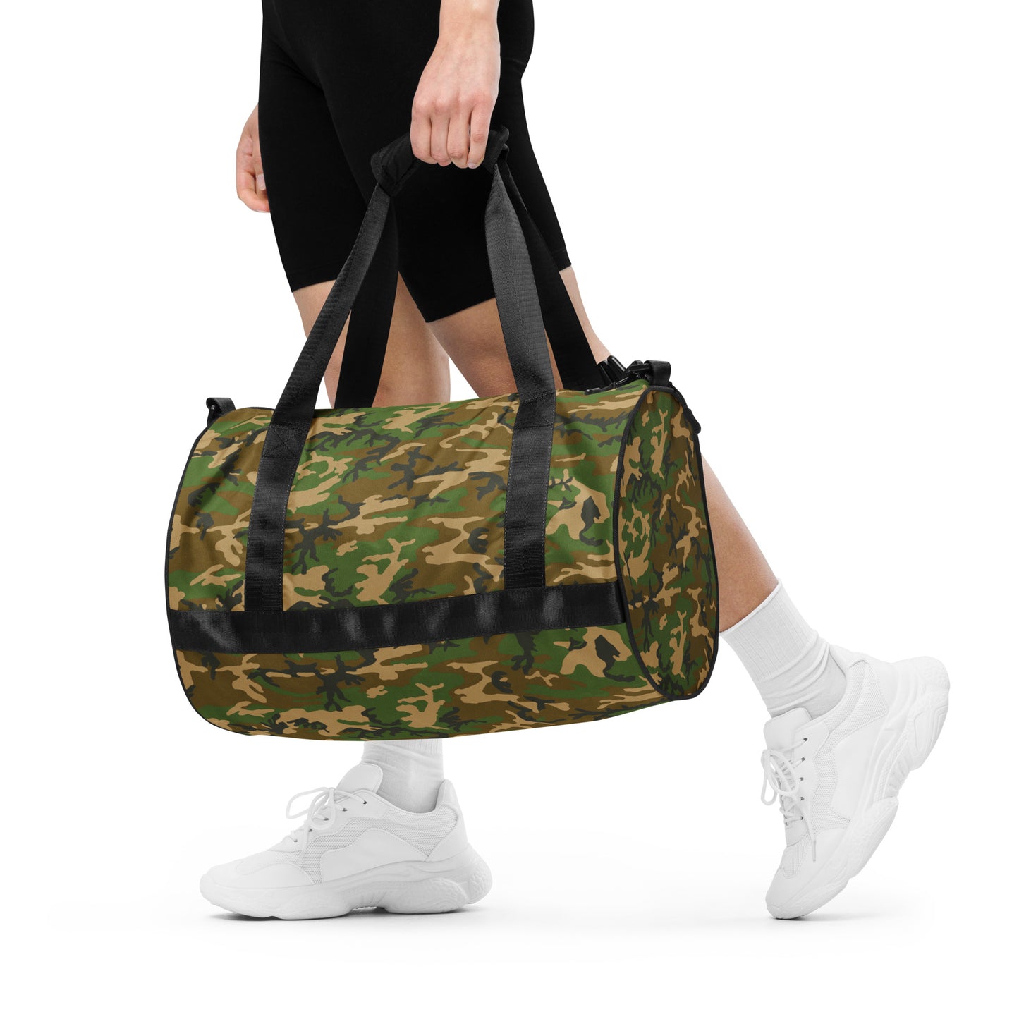 M81 Woodland Camo Gym Bag