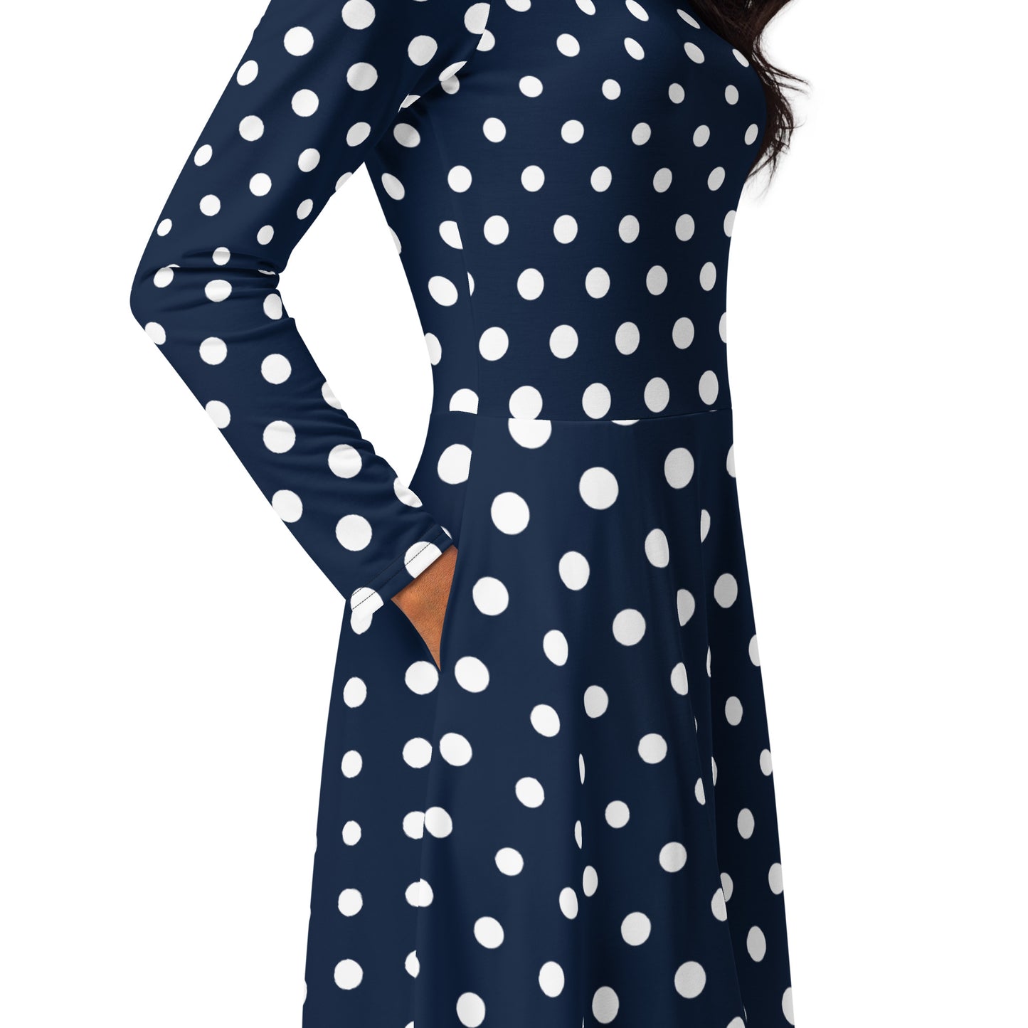 Stella Long Sleeve Midi Dress