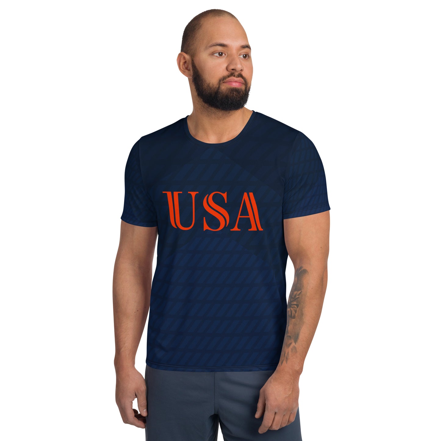 Men's Cycling Athletic T-Shirt