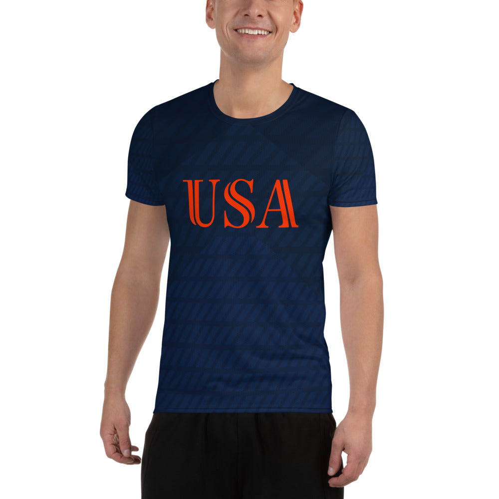 Men's Cycling Athletic T-Shirt