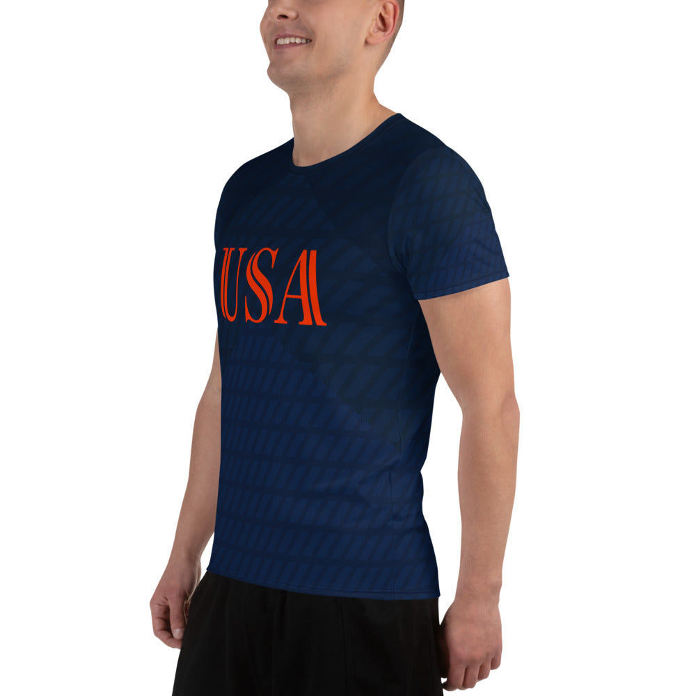 Men's Cycling Athletic T-Shirt