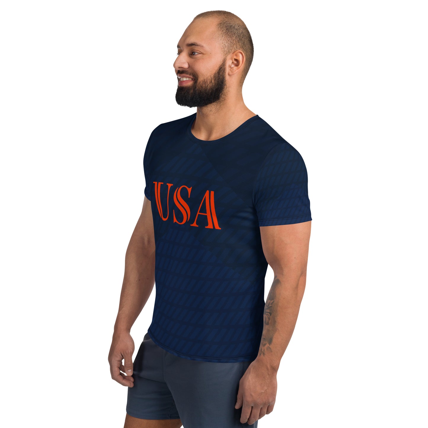 Men's Cycling Athletic T-Shirt