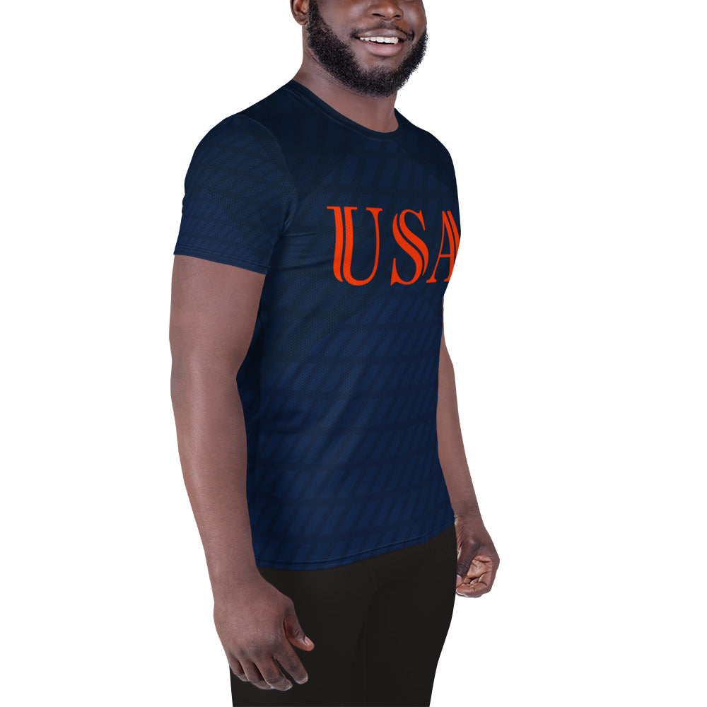 Men's Cycling Athletic T-Shirt