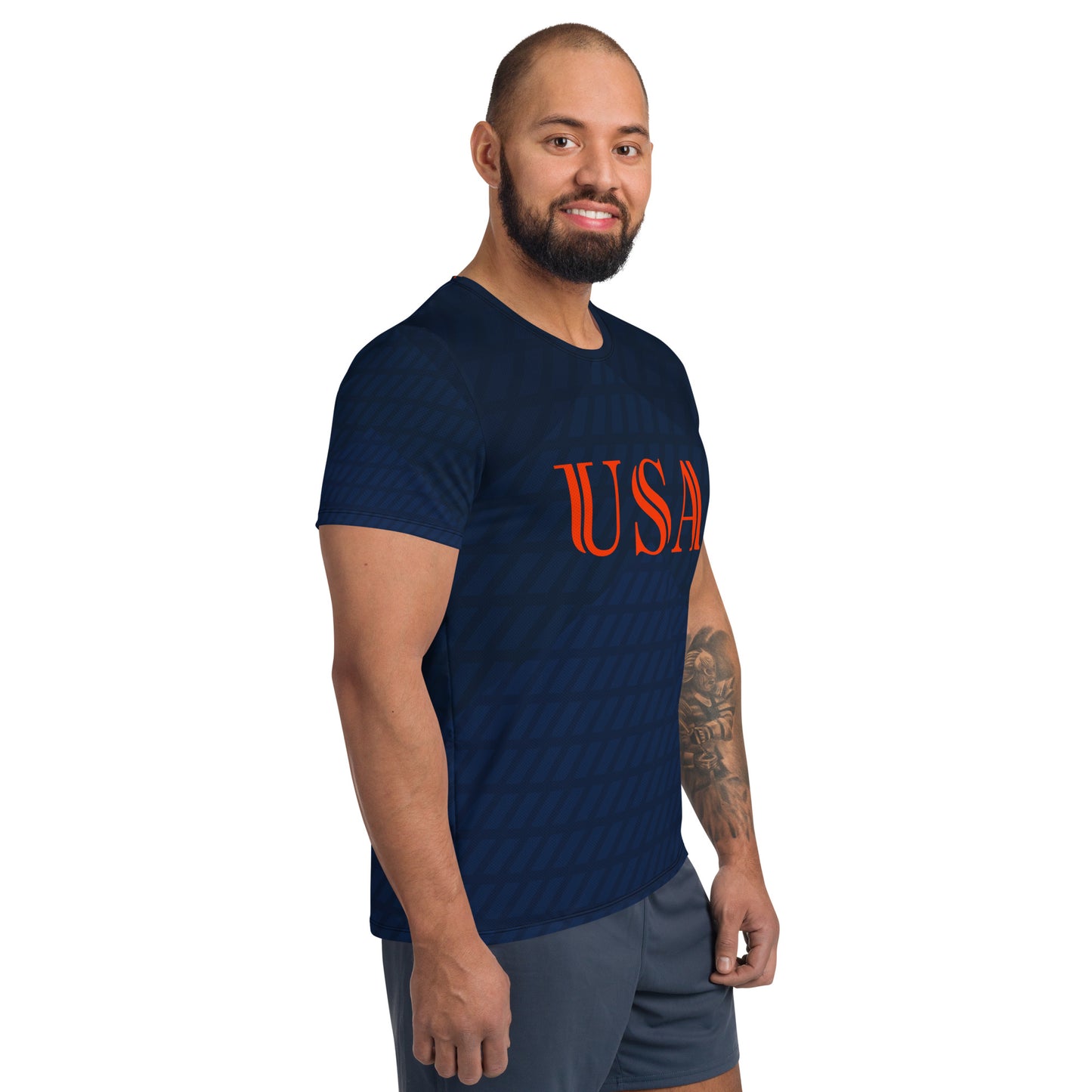 Men's Cycling Athletic T-Shirt