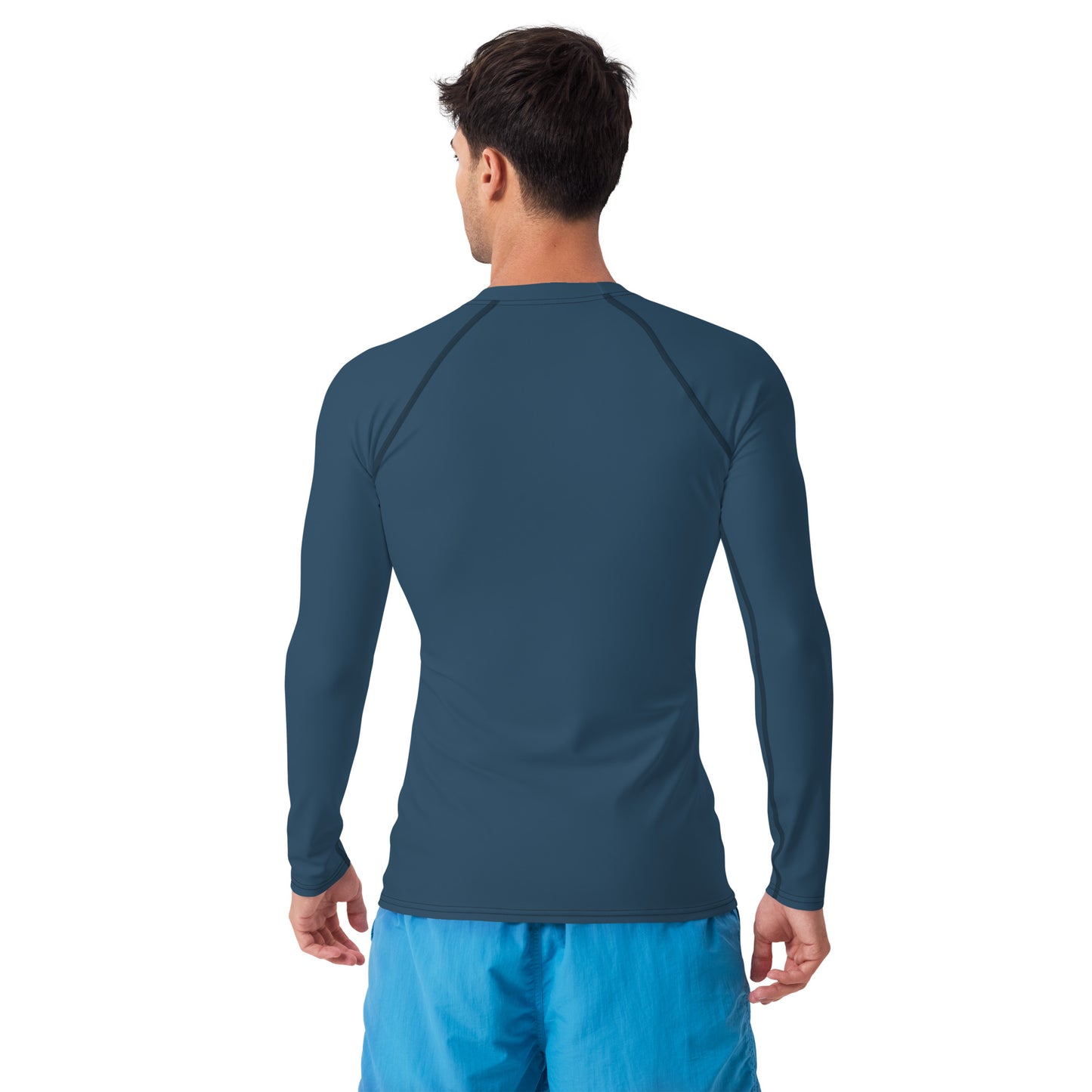 Men's Petrol Blue Rash Guard