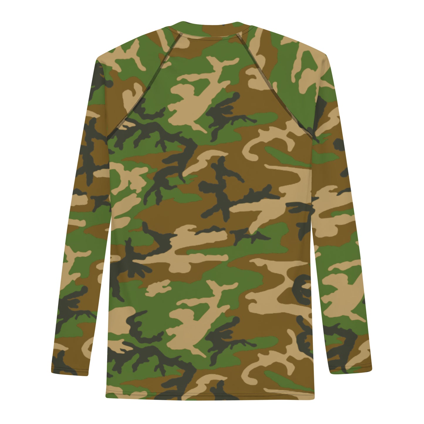 M81 Woodland Camo Men's Rash Guard