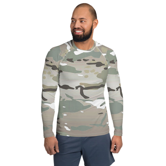 Desert Camo Men's Rash Guard