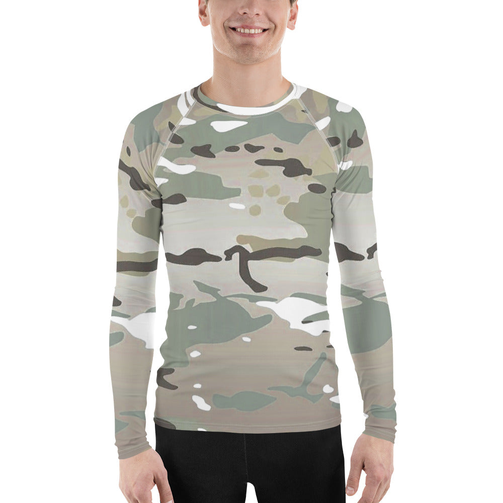 Desert Camo Men's Rash Guard