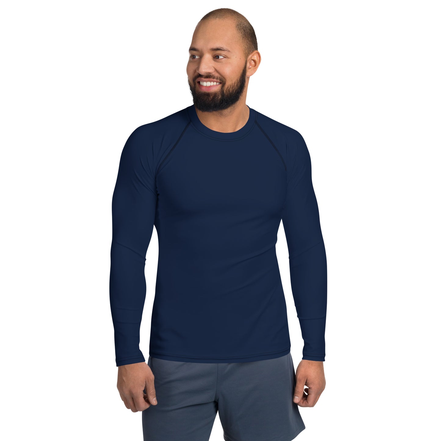 Men's Navy Rash Guard