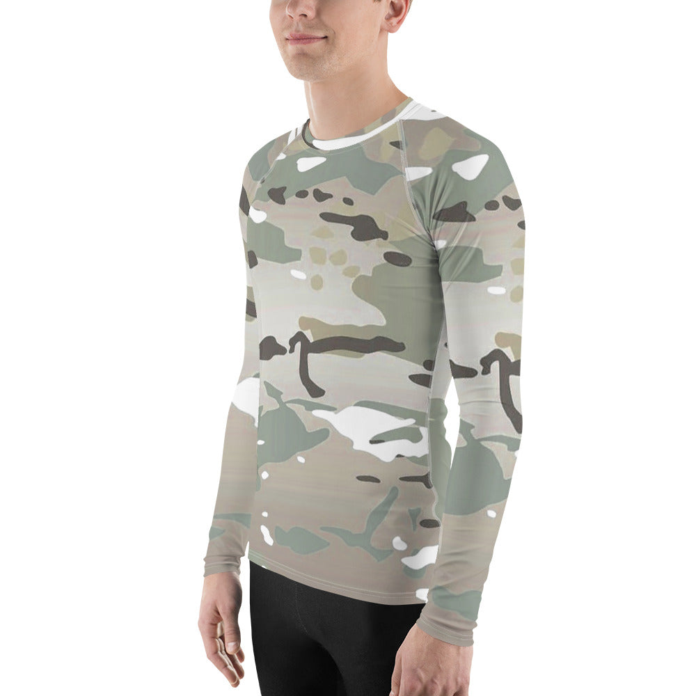 Desert Camo Men's Rash Guard