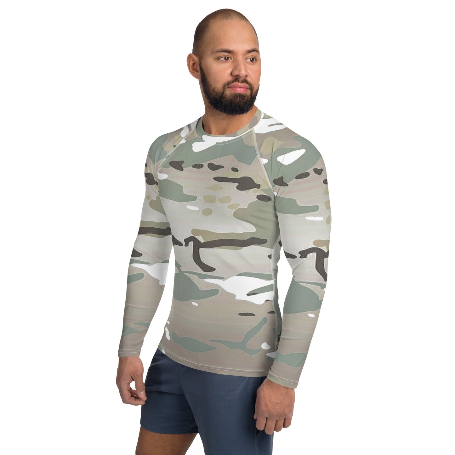 Desert Camo Men's Rash Guard