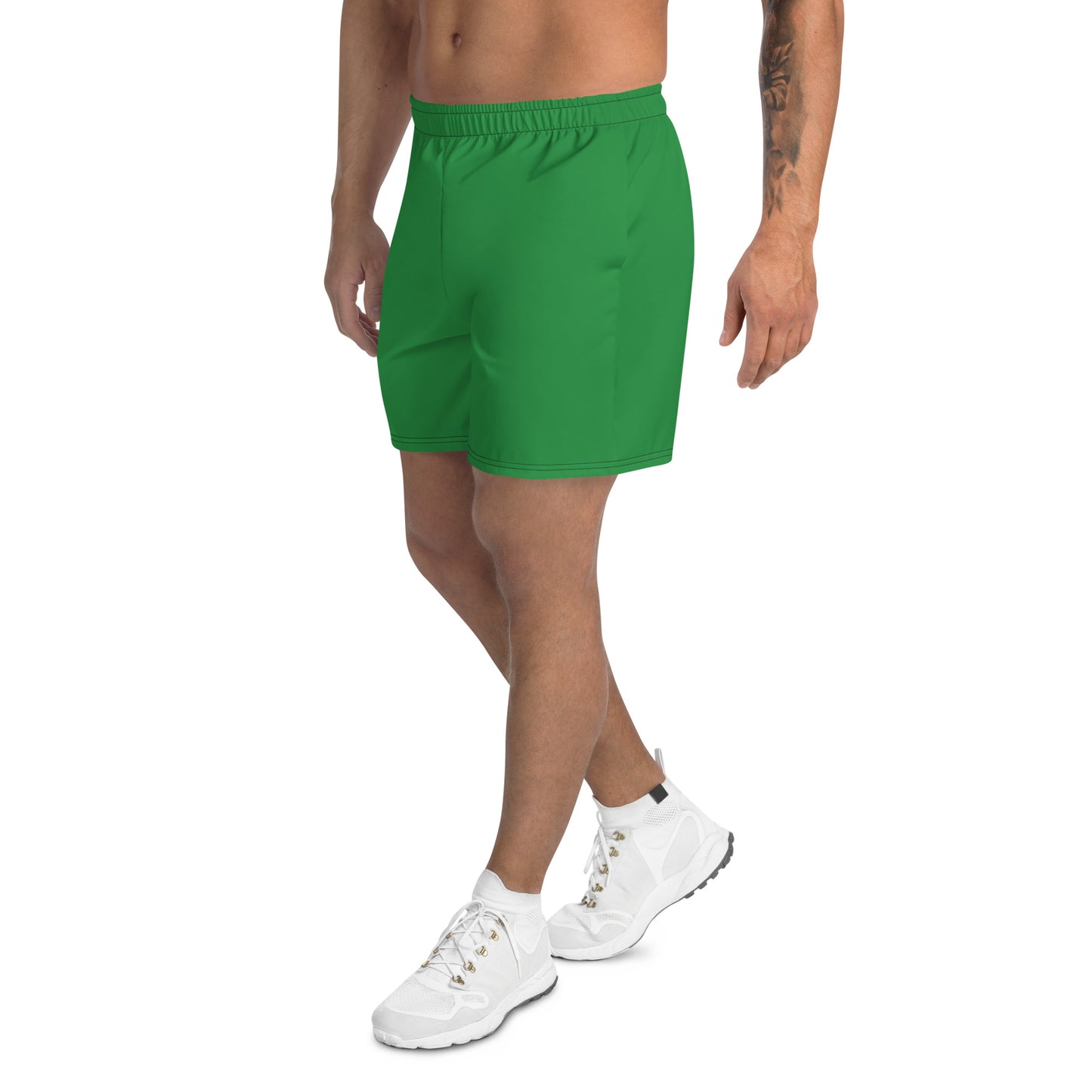 Men's Green Athletic Shorts