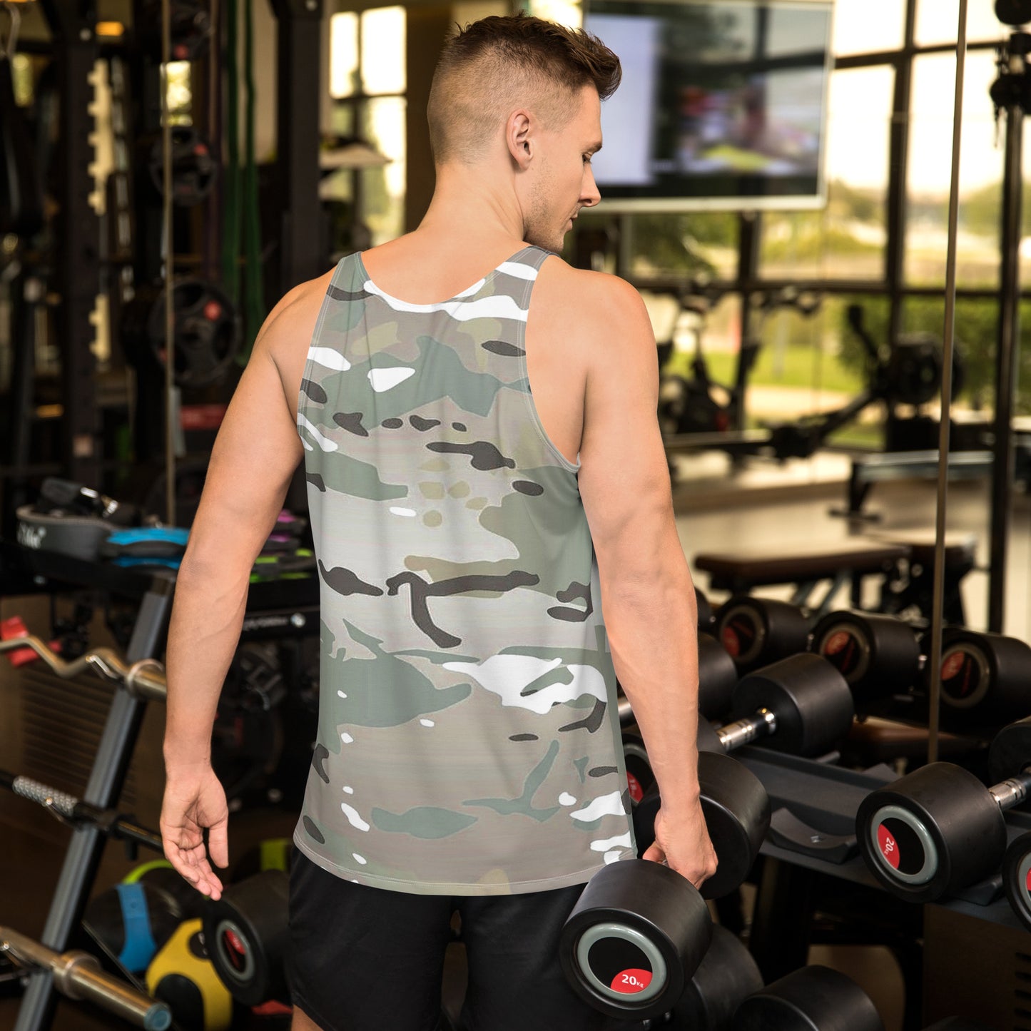 Desert Camo Unisex Tank Top