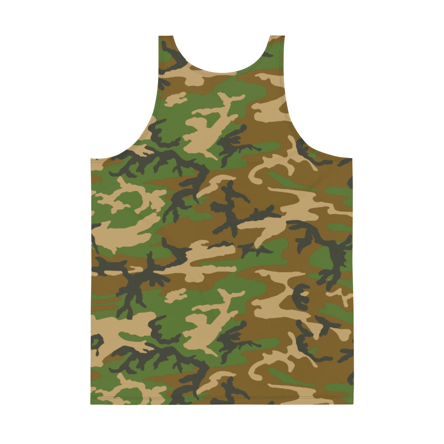 M81 Woodland Camo Unisex Tank Top