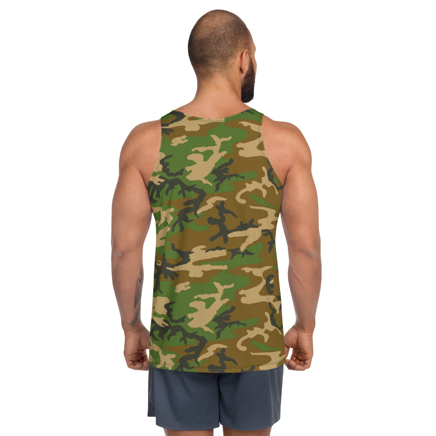 M81 Woodland Camo Unisex Tank Top