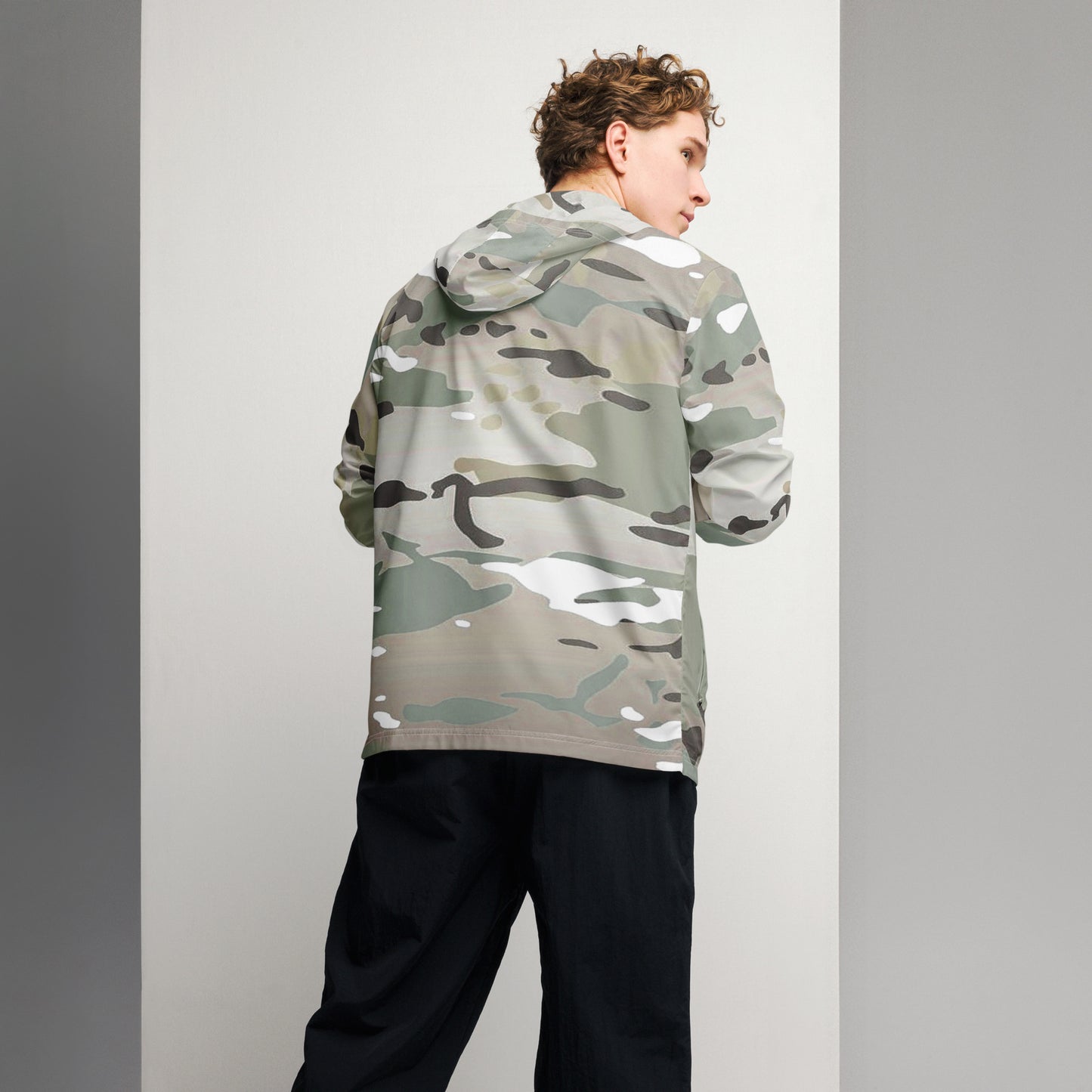 Desert Camo Men’s Windbreaker