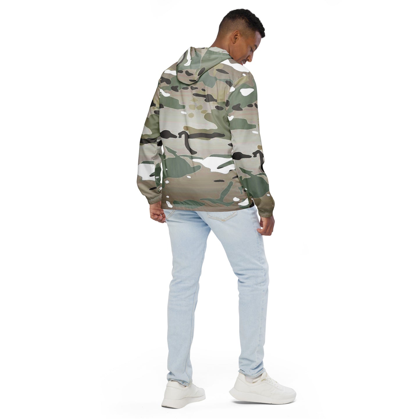 Desert Camo Men’s Windbreaker