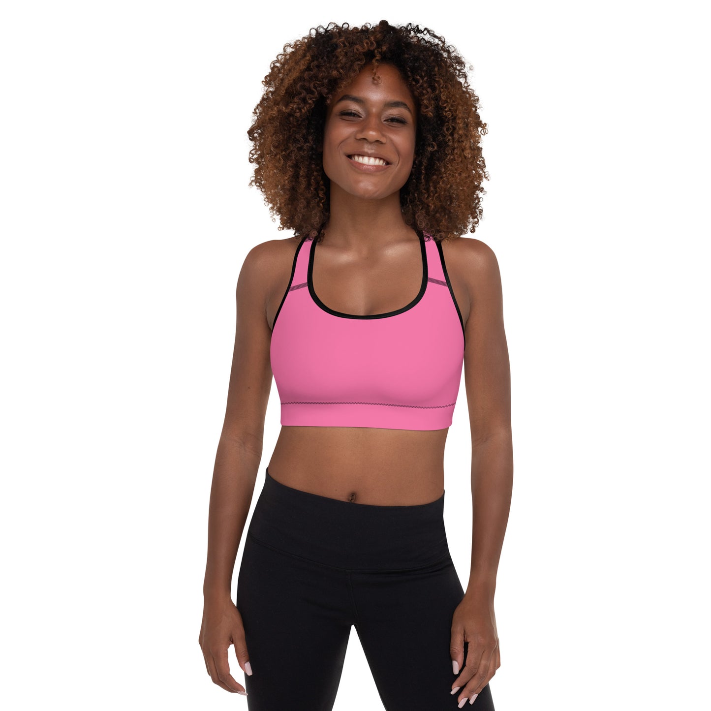 Barbie Pink Padded Sports Bra