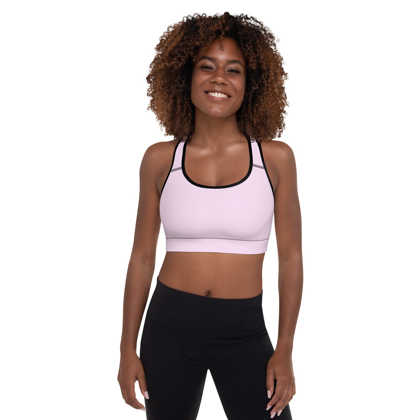 Lilac Padded Sports Bra