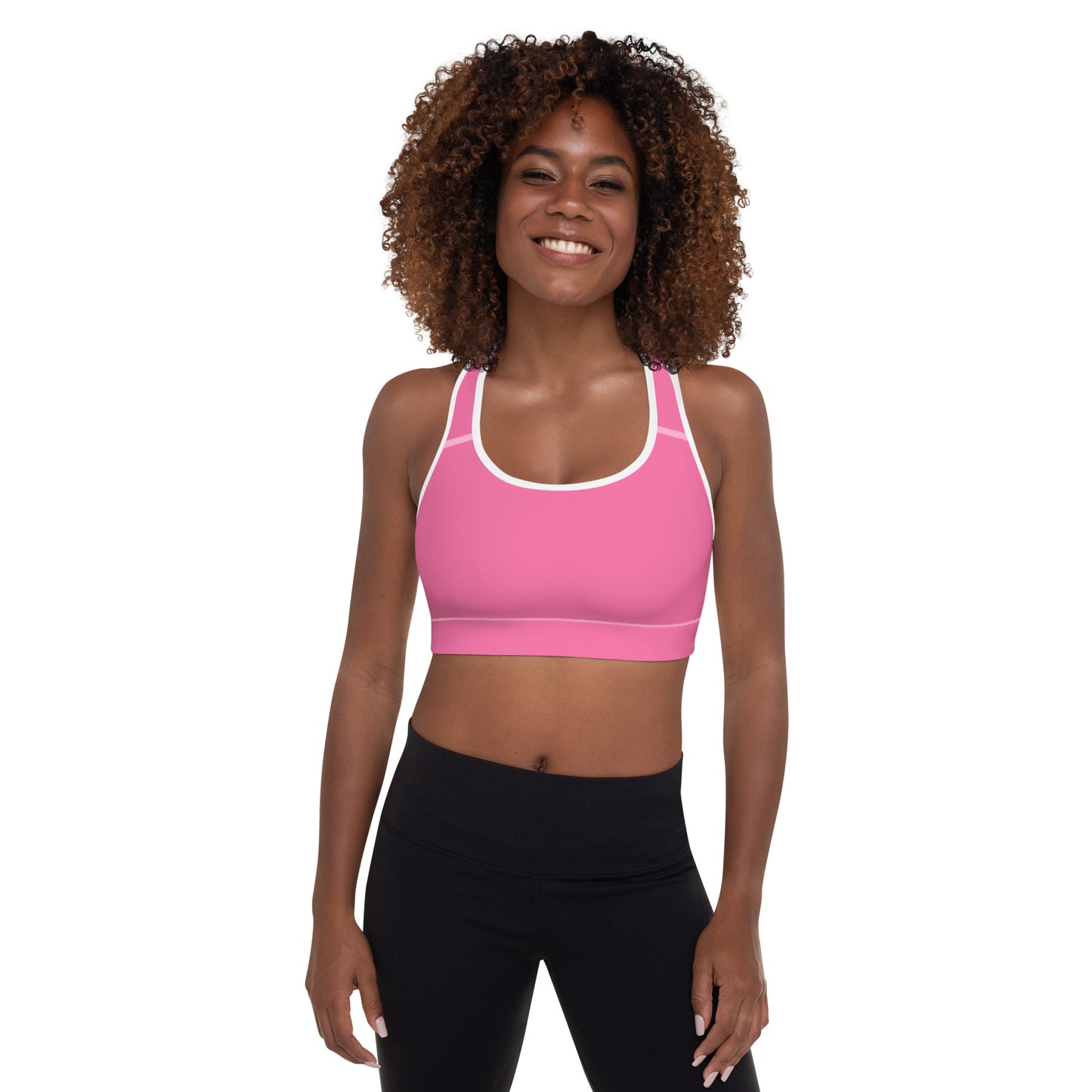 Barbie Pink Padded Sports Bra