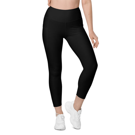 Black Tight Leggings with Pockets