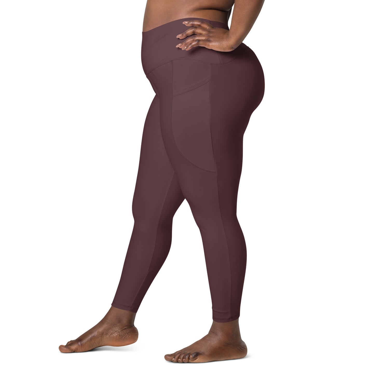 Espresso Tight Leggings with Pockets