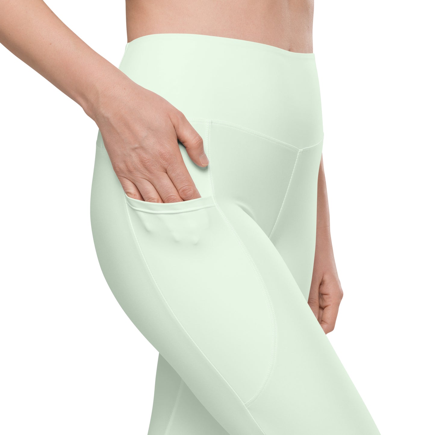 Pastel Mint Thight Leggings with pockets