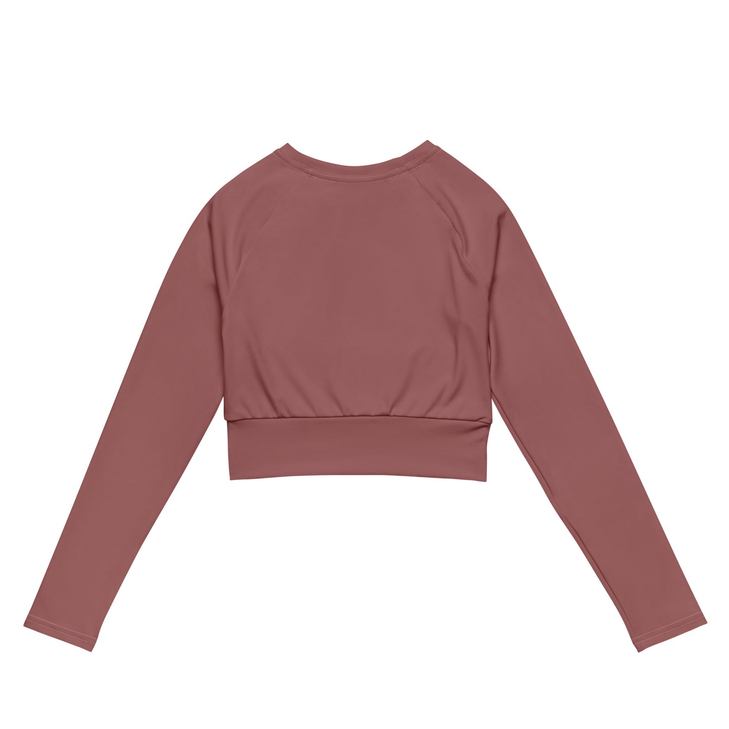 Miami Beach Long-Sleeve Crop Top