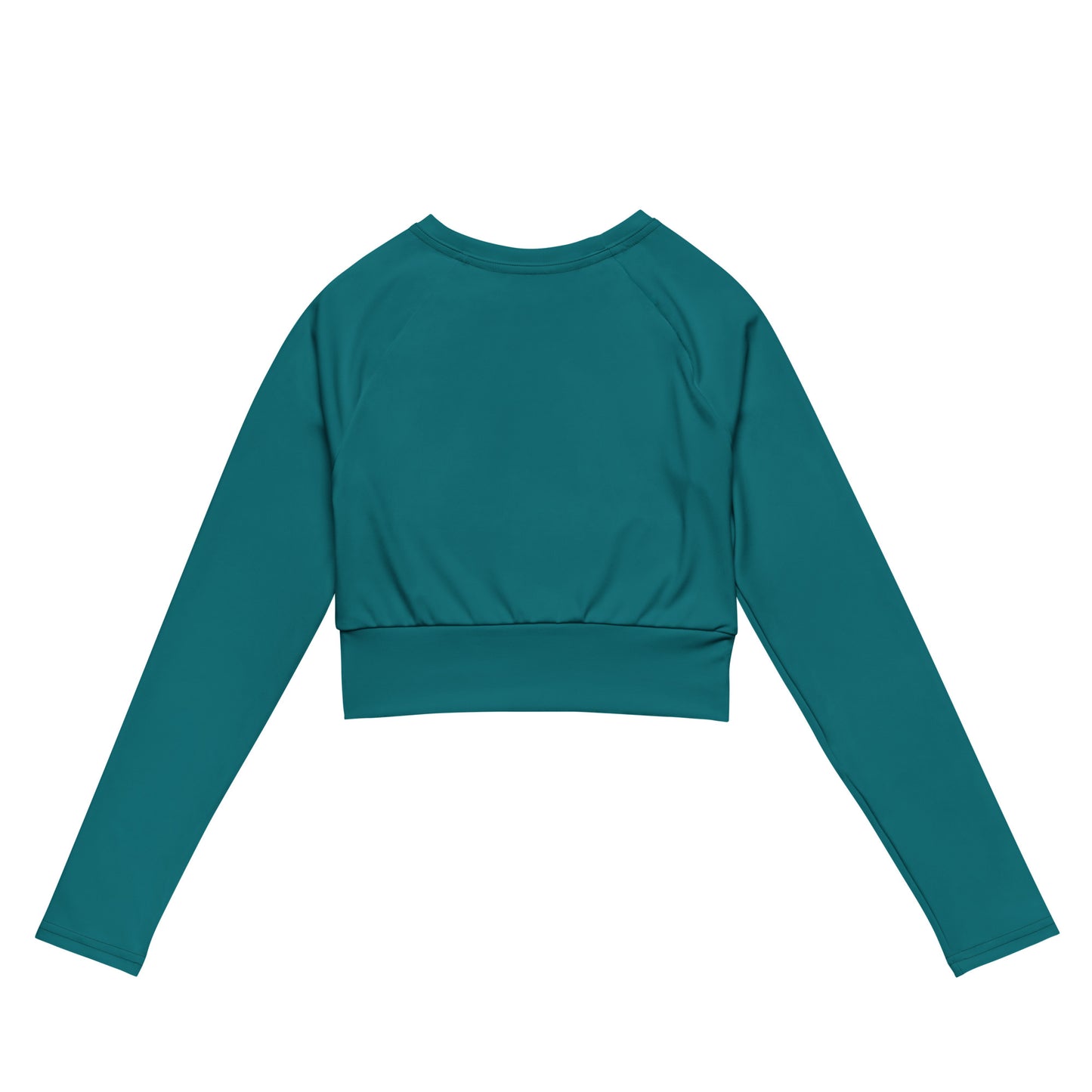 Palm Beach Long-Sleeve Crop Top