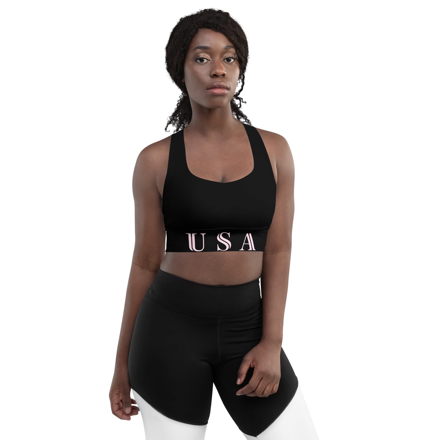 Women's Cycling Longline Sports Bra