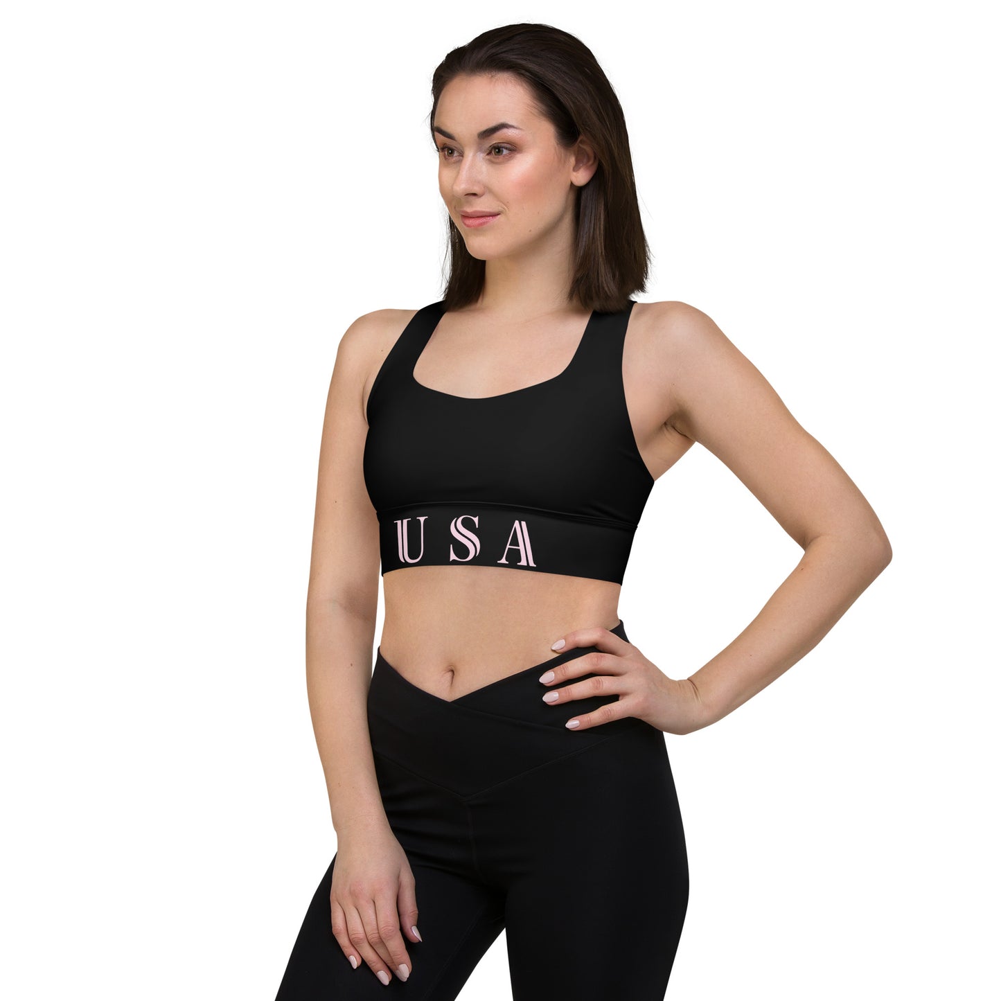 Women's Cycling Longline Sports Bra