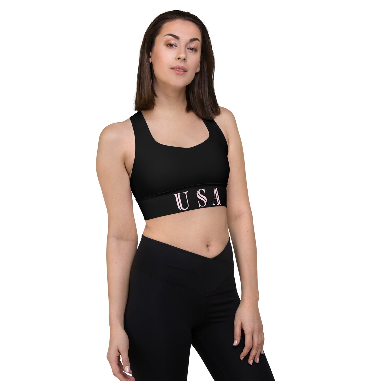 Women's Cycling Longline Sports Bra