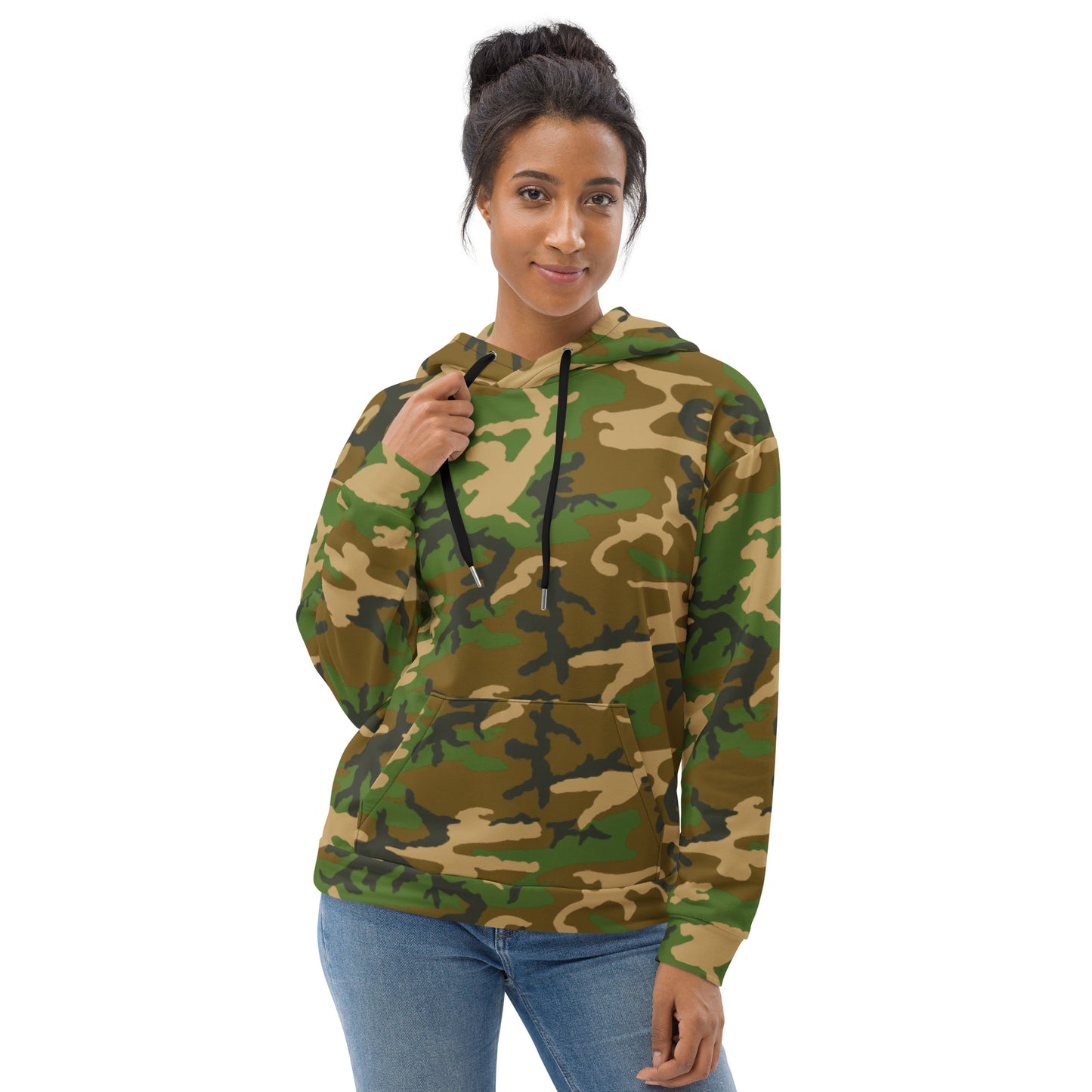 M81 Woodland Camo Unisex Hoodie