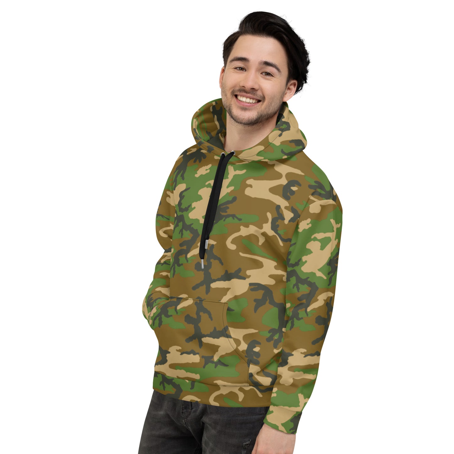 M81 Woodland Camo Unisex Hoodie