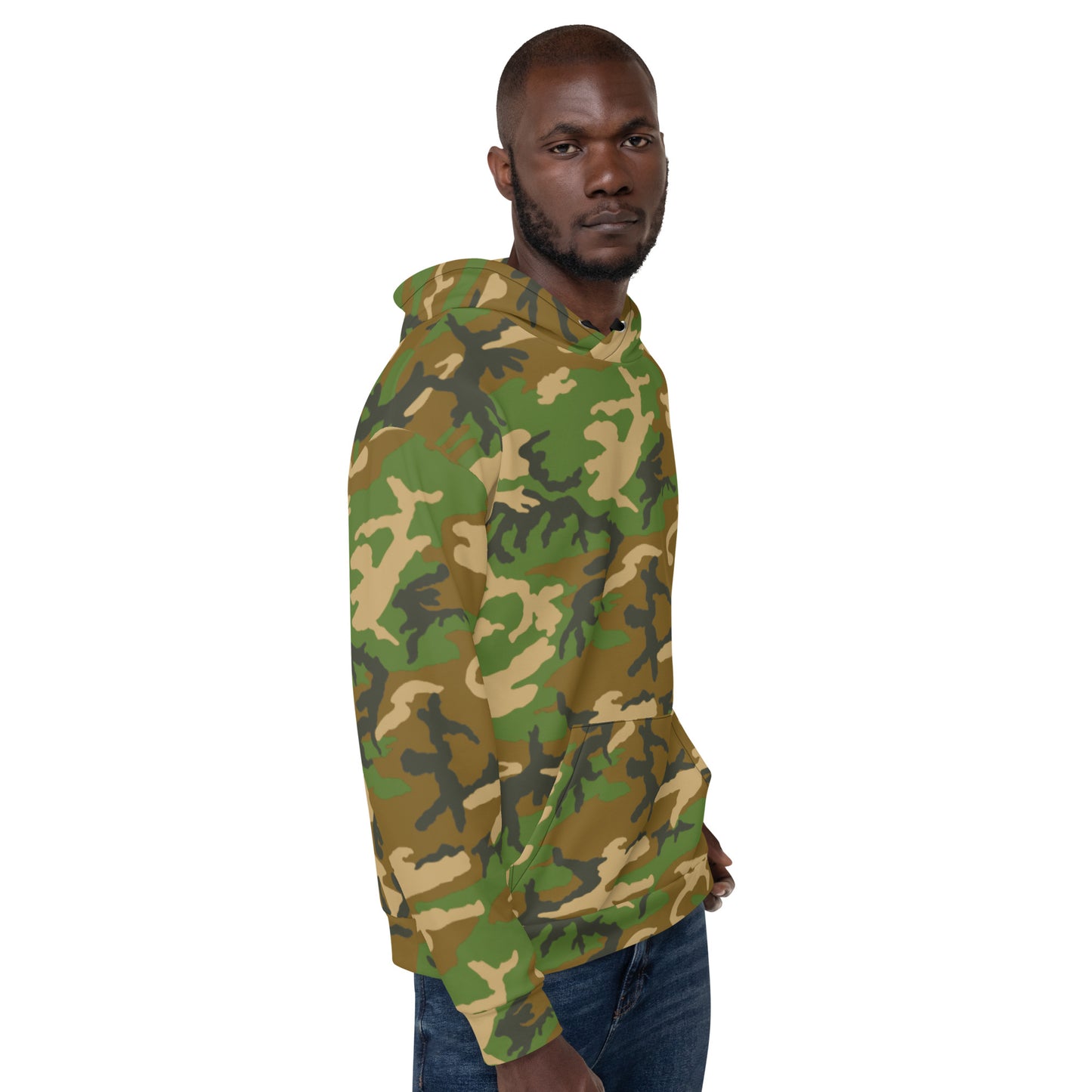 M81 Woodland Camo Unisex Hoodie