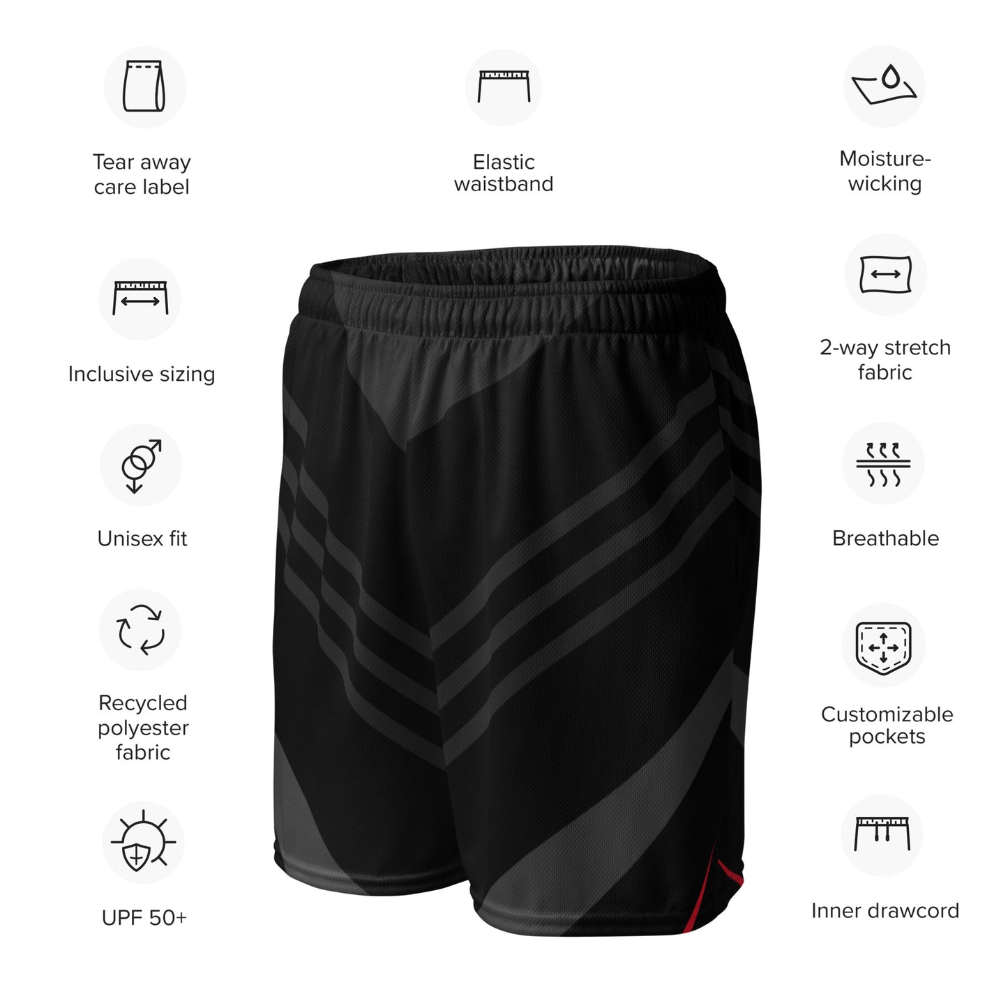 Running Unisex Mesh Shorts