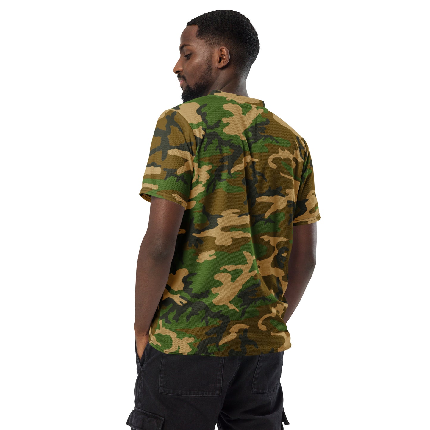 M81 Woodland Camo Unisex Sports Jersey