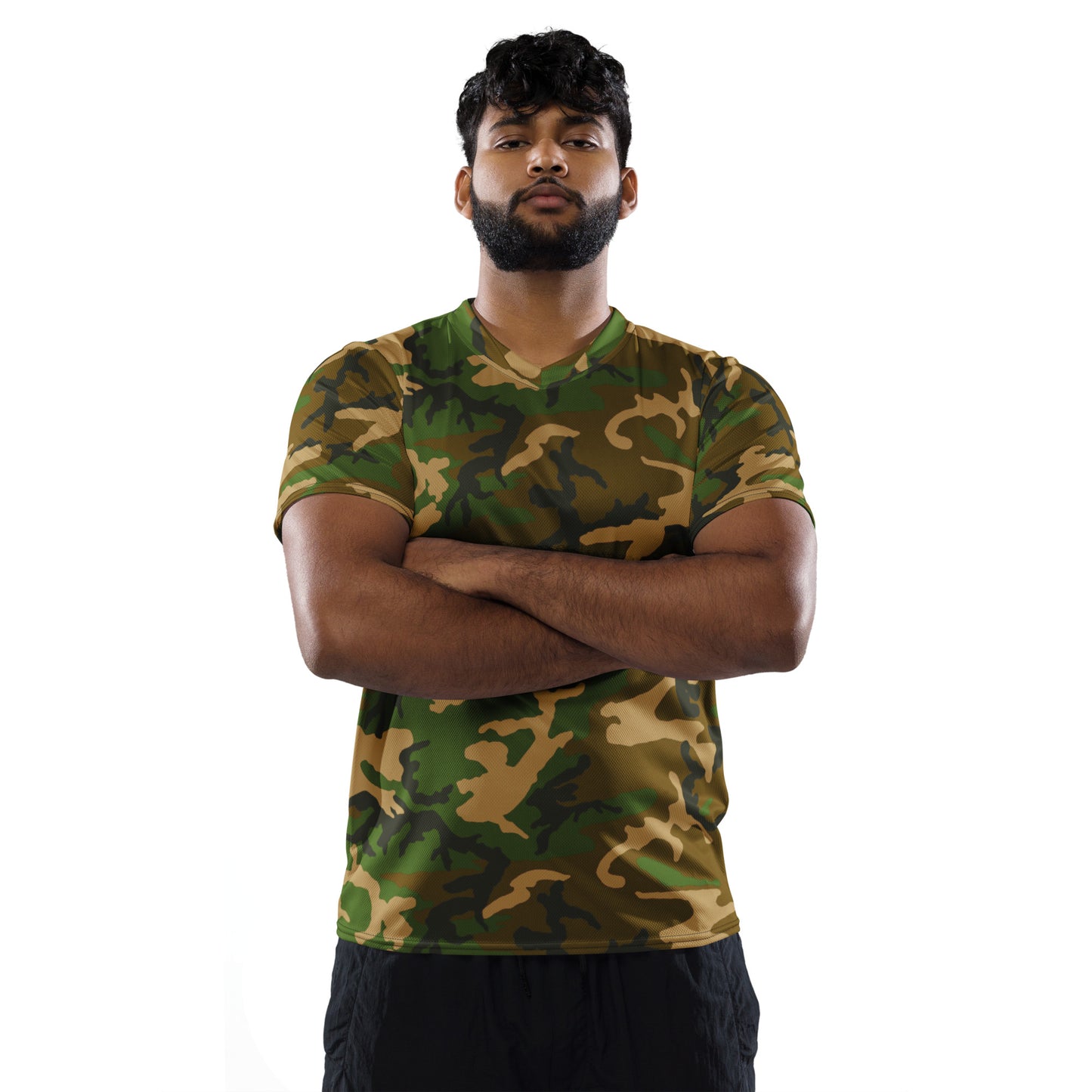 M81 Woodland Camo Unisex Sports Jersey