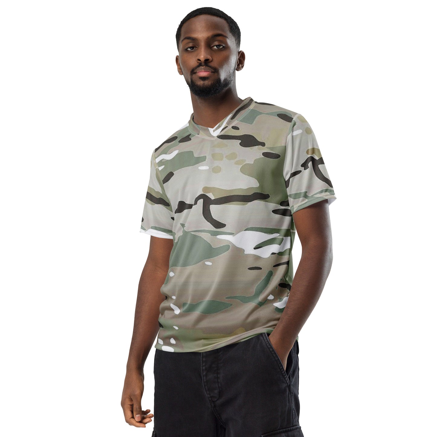 Desert Camo Unisex Sports Jersey